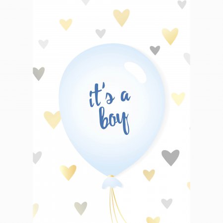 Geboorte Its a boy balloon