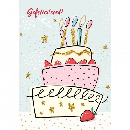 Verjaardag Gefeliciteerd Birthdaycake