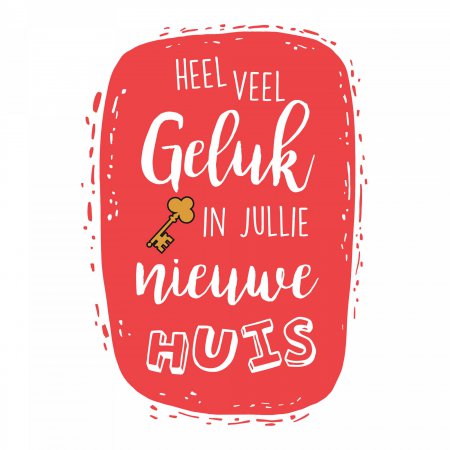 Verhuizing Heel veel geluk