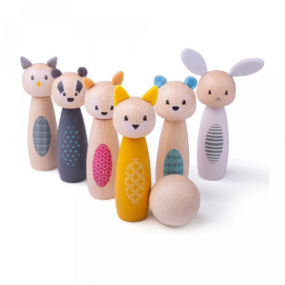 Kegelspel Dierfiguren - BIGJIGS