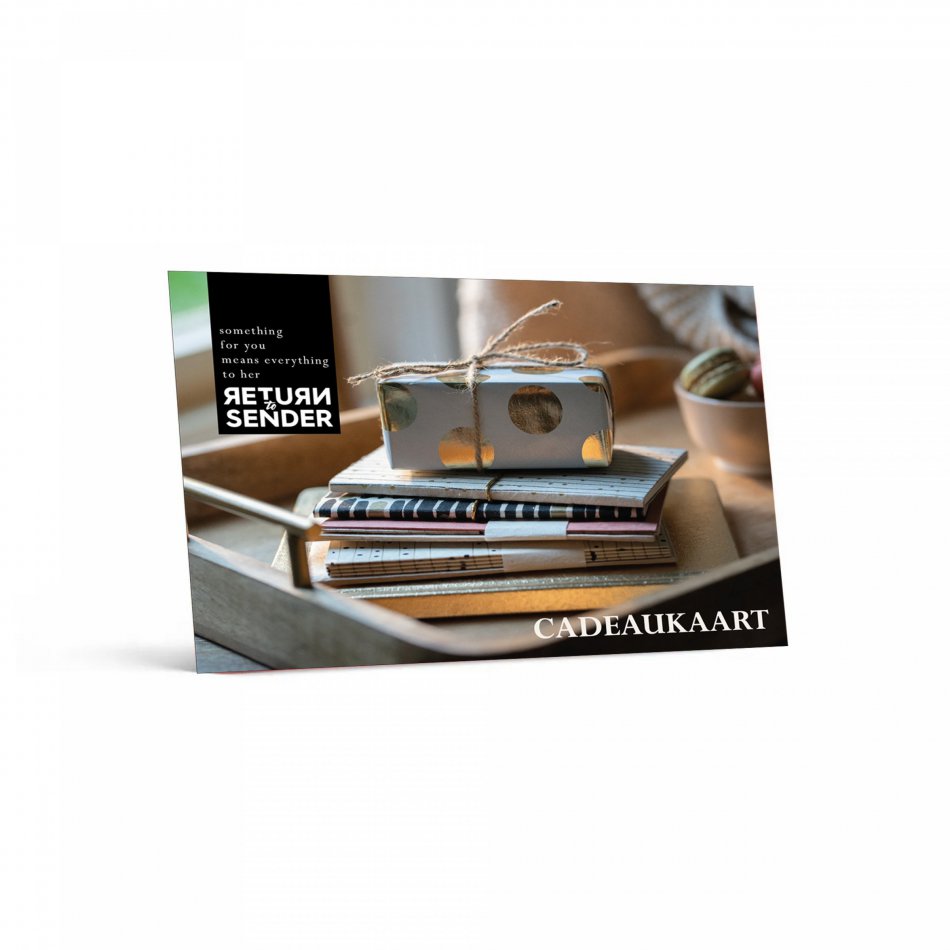 Return 2 Sender Giftcard 30 euro