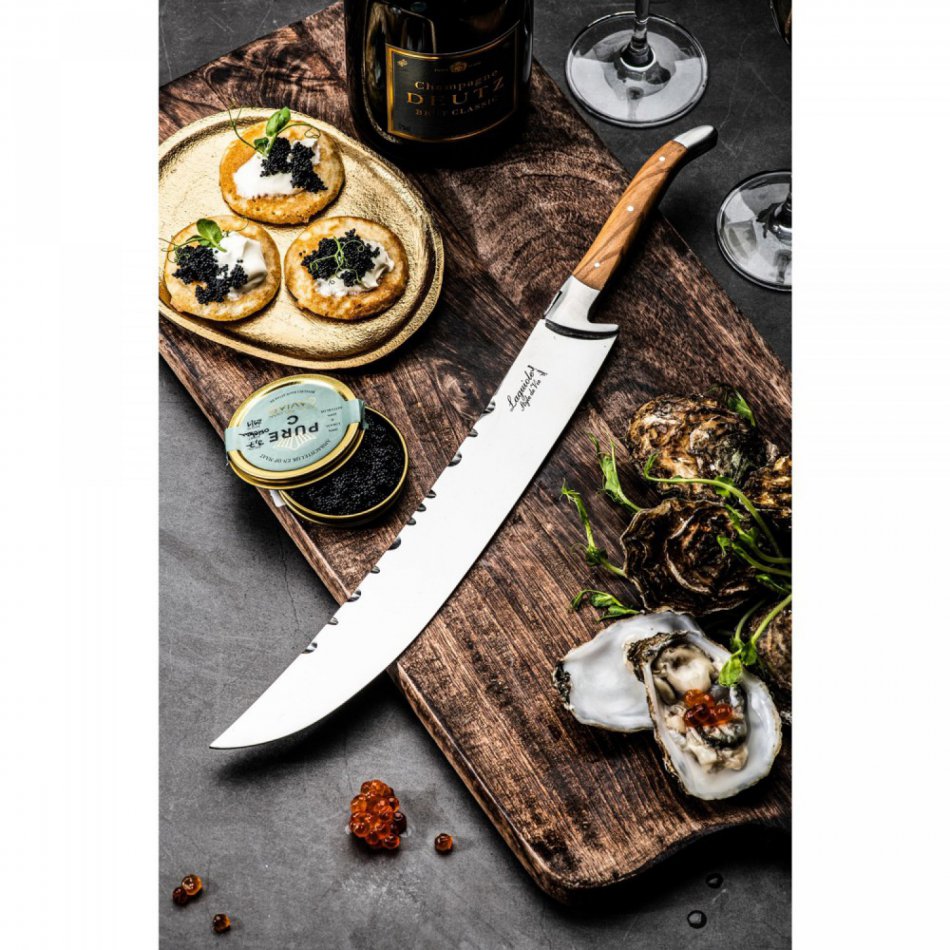 Champagnesabel Olijfhout